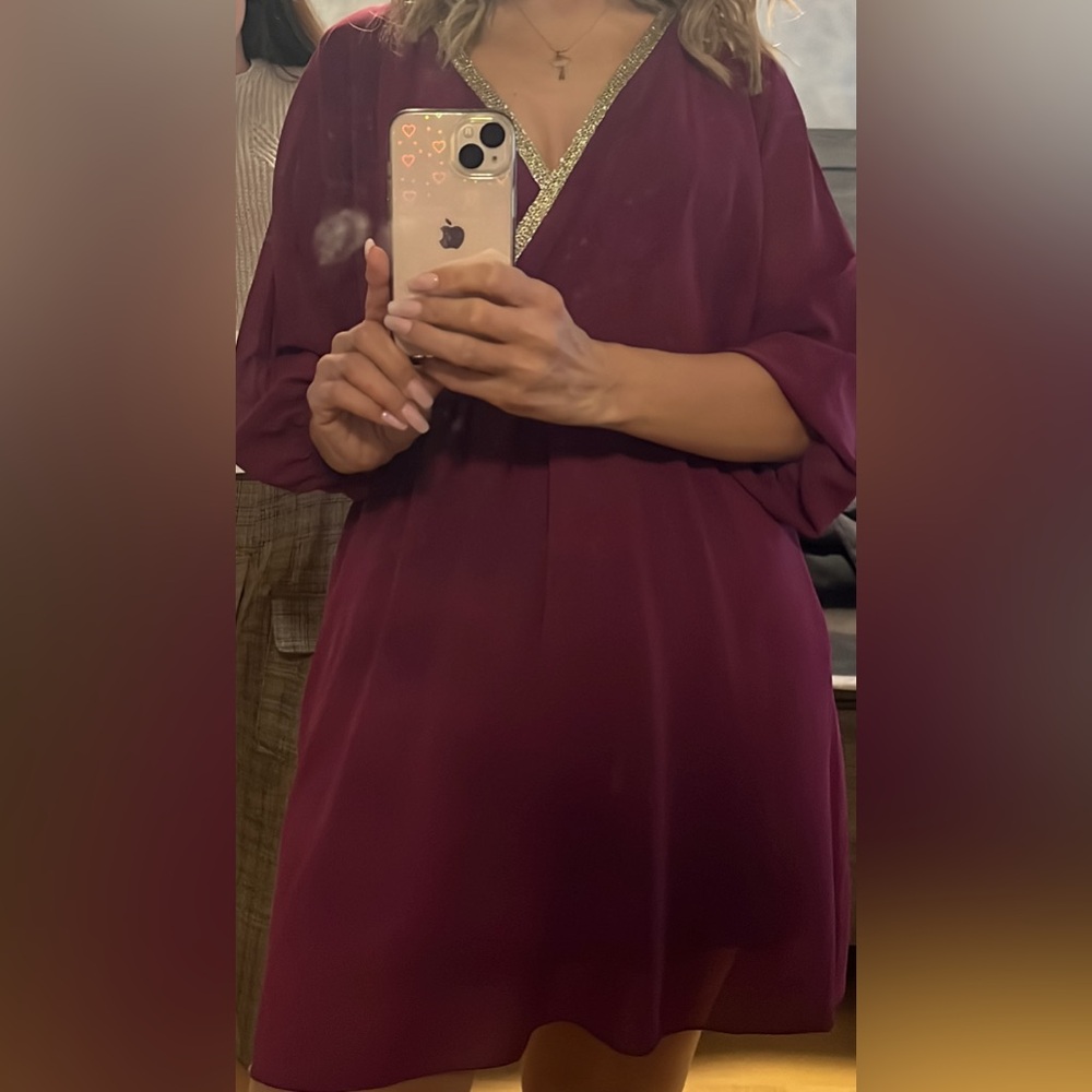 Elegant purple  Dress